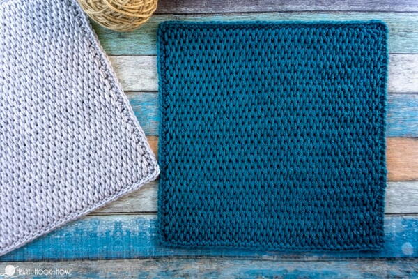 Tunisian Full Stitch Square Tunisian Full Stitch Square