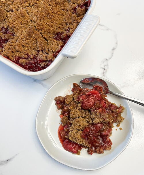 Rhubarb Crisp Rhubarb Crisp