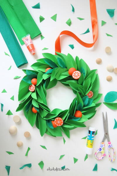 Easy To Make Summer Wreath Easy To Make Summer Wreath
