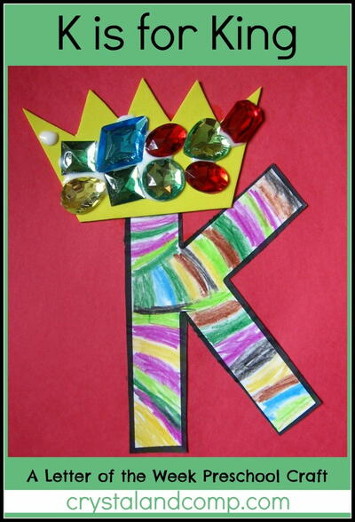 K Is For King A Letter Of The Week Preschool Craft K Is For King: A Letter Of The Week Preschool Craft