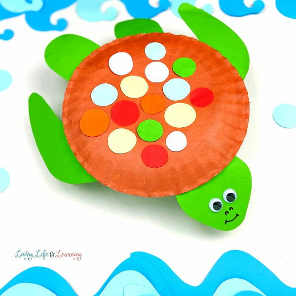 Sea Turtle Paper Plate Craft Sea Turtle Paper Plate Craft
