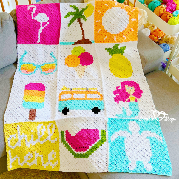 Sweet Summertime Throw Blanket Sweet Summertime Throw Blanket