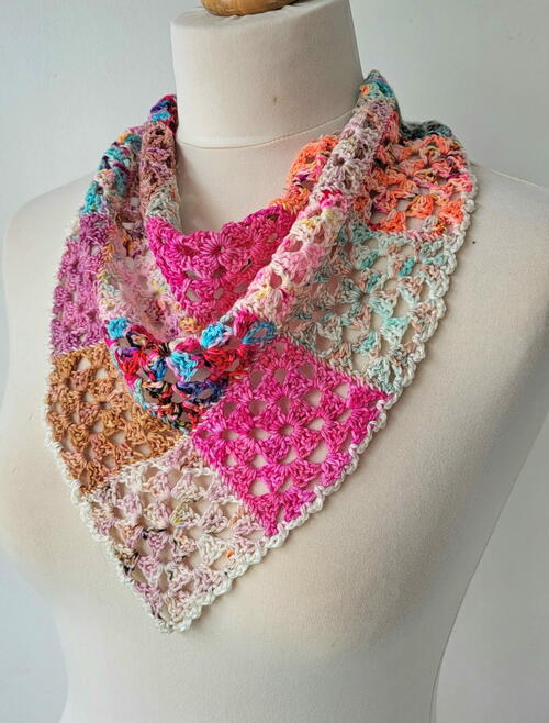 Patchwork Bandana Headscarf Patchwork Bandana Headscarf