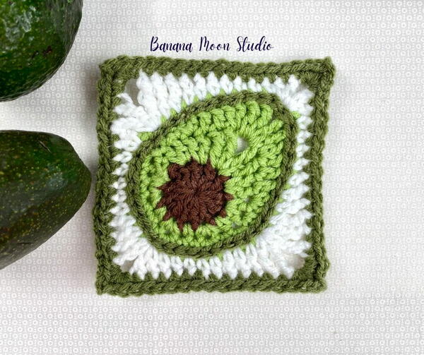 Avocado Blanket Square Avocado Blanket Square