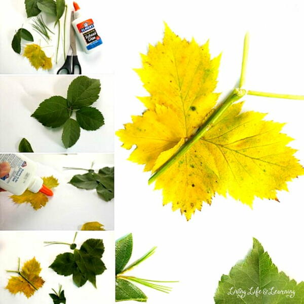 Fall Leaf Butterflies Craft Fall Leaf Butterflies Craft