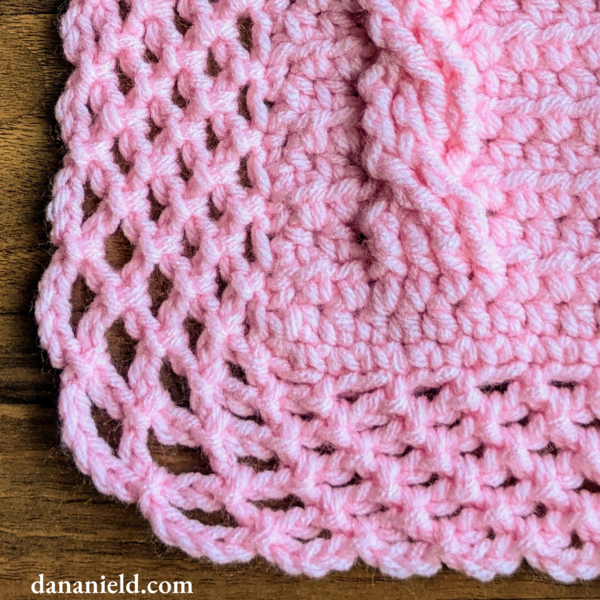 Lacy Crochet Border Tutorial