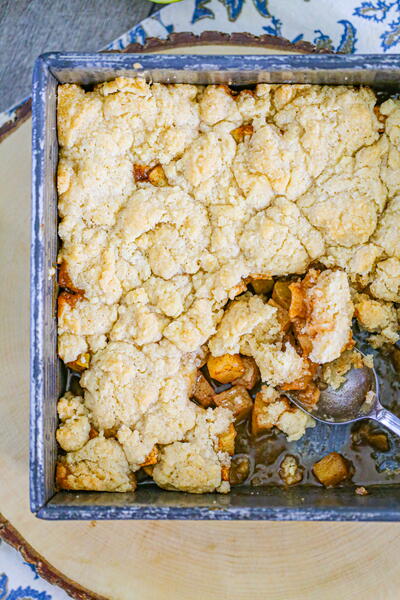 Grandmas Classic Biscuit Apple Cobbler Grandma’s Classic Biscuit Apple Cobbler