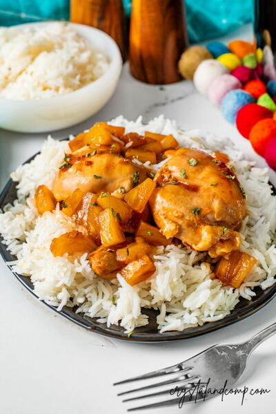 Slow Cooker Pineapple Chicken Slow Cooker Pineapple Chicken