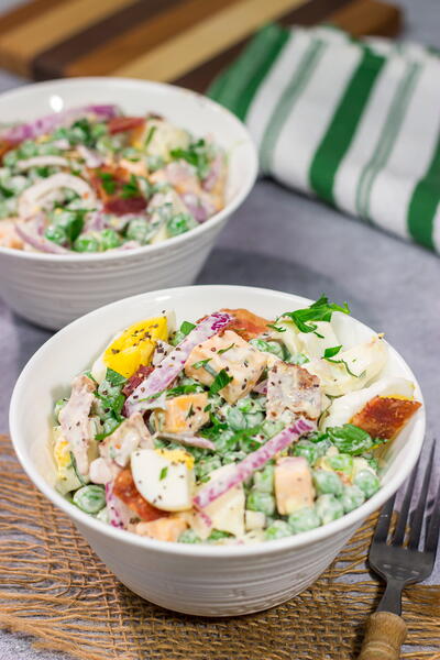 Easy Pea Salad Easy Pea Salad