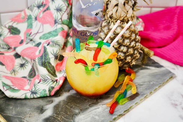 Crazy Sweet And Sour Gummy Worm Cocktail Crazy Sweet And Sour Gummy Worm Cocktail