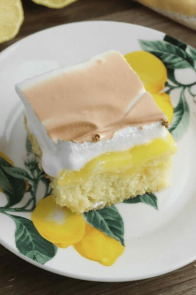 Lemon Poke Cake Lemon Poke Cake