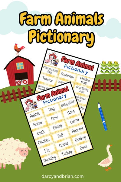 Farm Animals Pictionary Farm Animals Pictionary