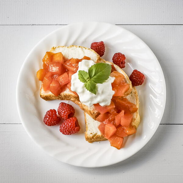 Nectarine Compote Dessert Nectarine Compote Dessert