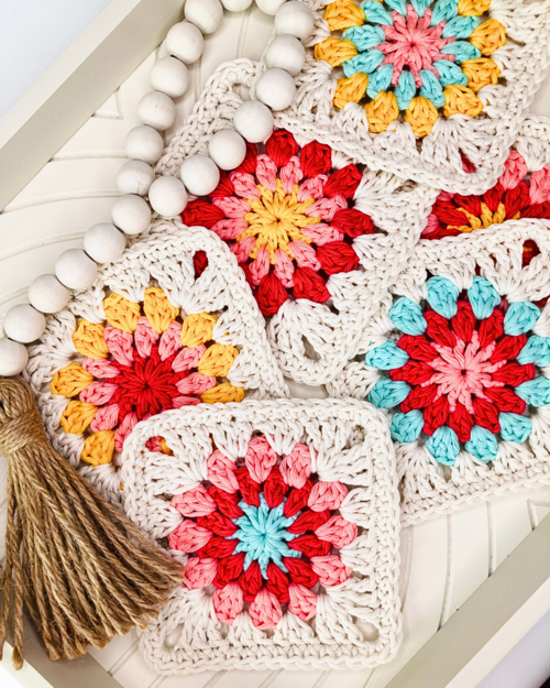 Granny Flower Square Granny Flower Square