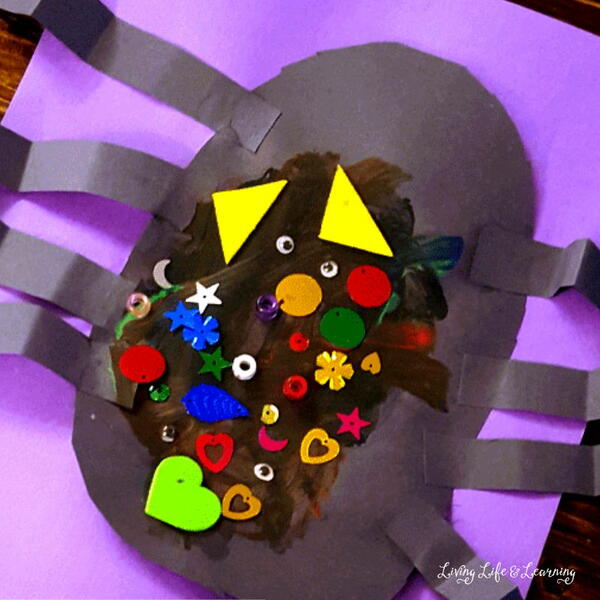 Simple Spider Craft Simple Spider Craft