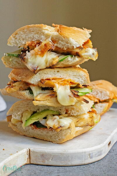 Turkey Panini With Pesto And Mozzarella Turkey Panini With Pesto And Mozzarella