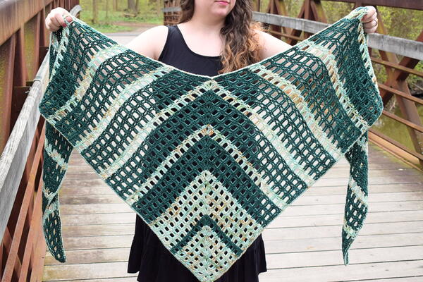 Time To Flourish Shawl Time To Flourish Shawl