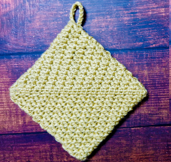 How To Crochet A Easy Textured Double Thick Potholder How To Crochet A Easy Textured Double Thick Potholder