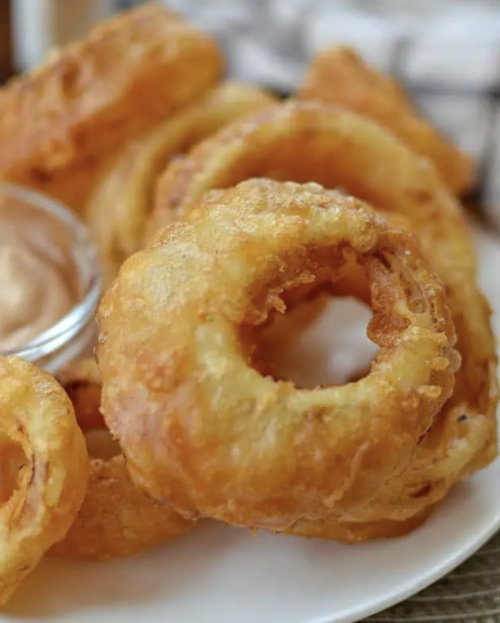 Beer Battered Onion Rings Beer Battered Onion Rings