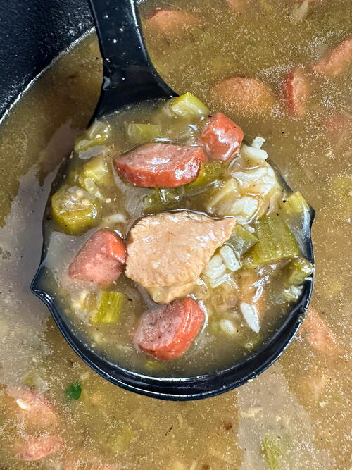 Chicken And Sausage Gumbo Chicken And Sausage Gumbo