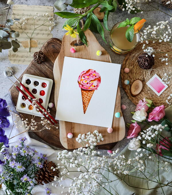 Ice Cream Cone Ice Cream Cone