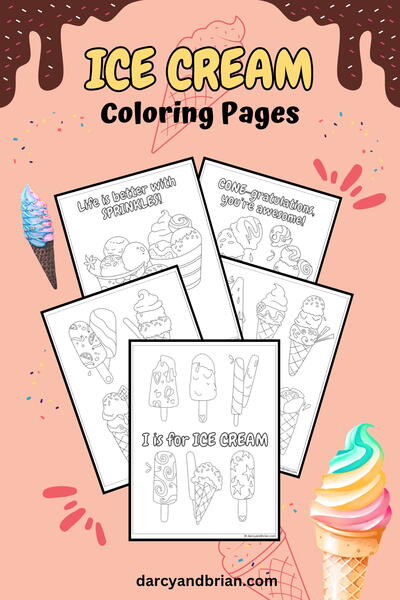 Ice Cream Coloring Pages Ice Cream Coloring Pages