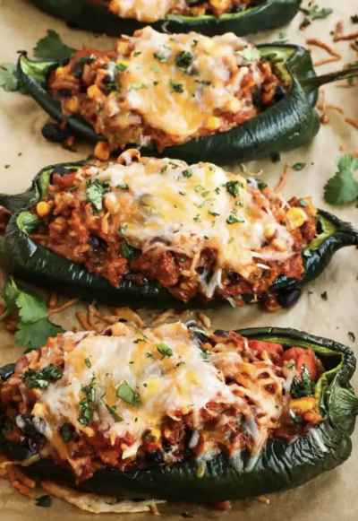 Stuffed Poblano Peppers Stuffed Poblano Peppers