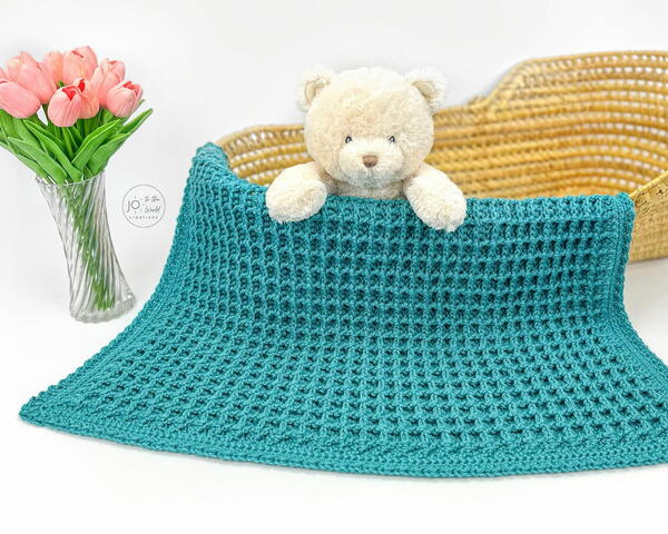Waffle Stitch Blanket Crochet Pattern Waffle Stitch Blanket Crochet Pattern