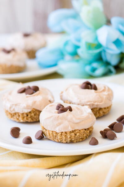 No Bake Chocolate Mini Cheesecakes No Bake Chocolate Mini Cheesecakes