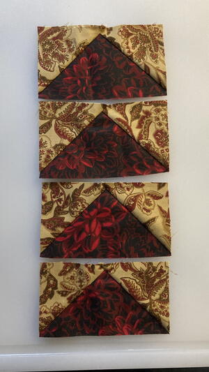 Easy No Waste Flying Geese Quilt Block Tutorial Easy No Waste Flying Geese Quilt Block Tutorial