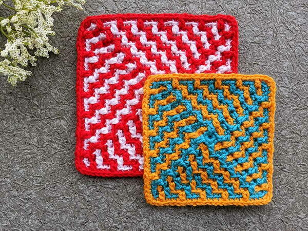 Mosaic Maze Granny Square Mosaic Maze Granny Square