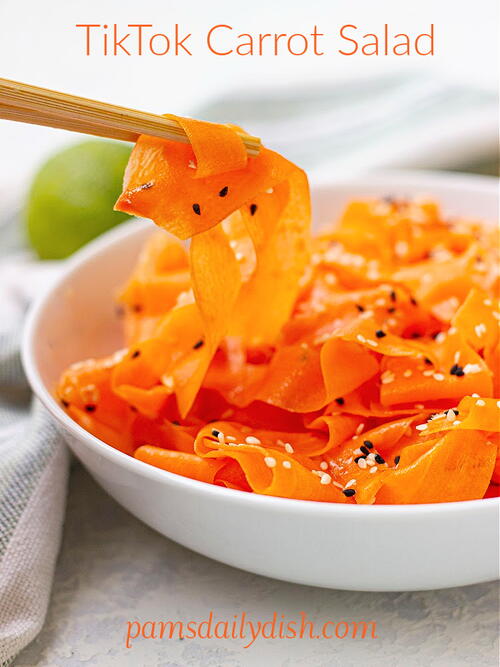 Copycat Tiktok Carrot Salad Copycat Tiktok Carrot Salad