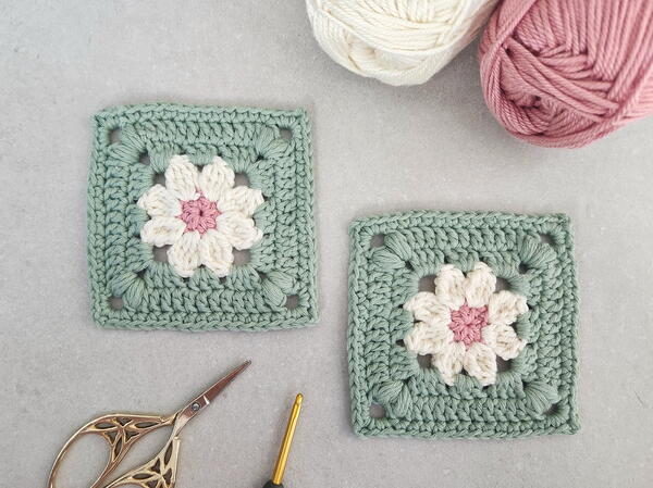 Daisy Granny Square Daisy Granny Square