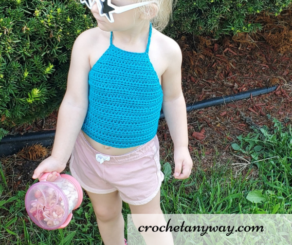 Easy Toddler Halter Top Easy Toddler Halter Top