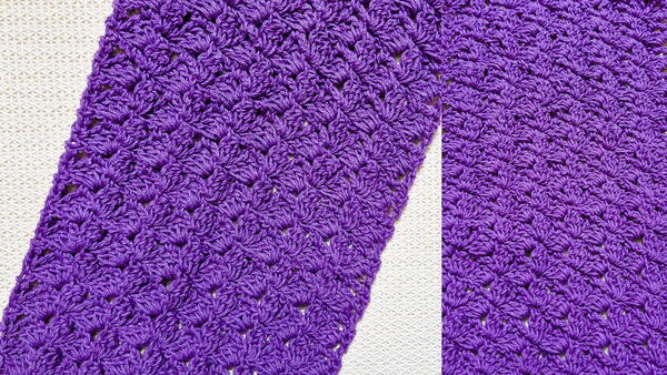 Easy Textured Crochet Long Table Runner Easy Textured Crochet Long Table Runner