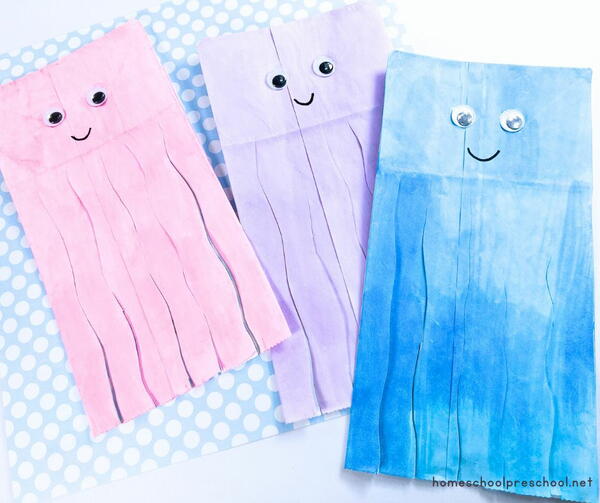 Paper Bag Jellyfish Paper Bag Jellyfish
