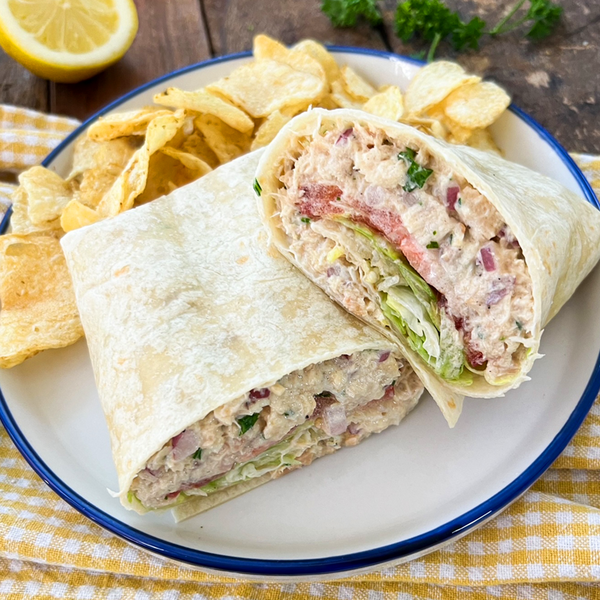 Healthy Creamy Tuna Wraps Packed With Goodness Easy To Make Healthy Creamy Tuna Wraps | Packed With Goodness & Easy To Make