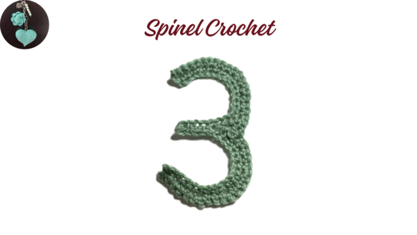 Crochet Digit 3 Crochet Digit 3