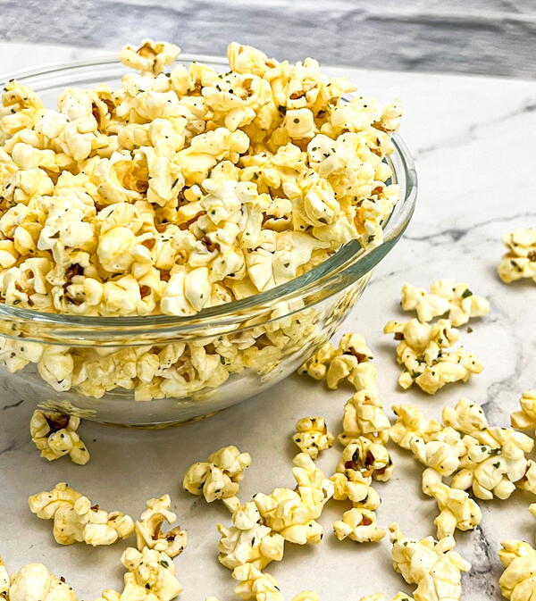 Mediterranean Spiced Popcorn Mediterranean Spiced Popcorn