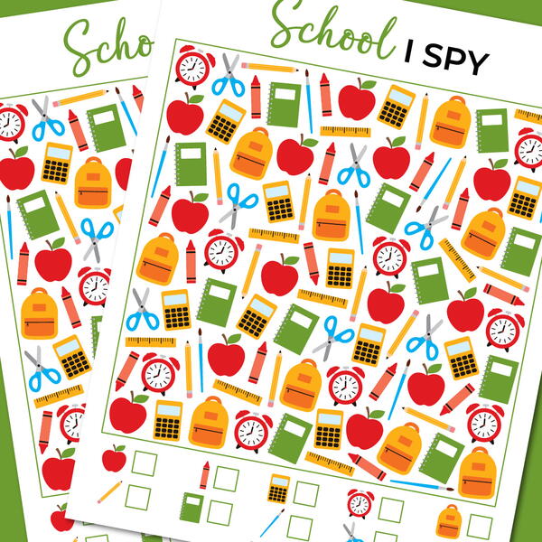 School I Spy School I Spy