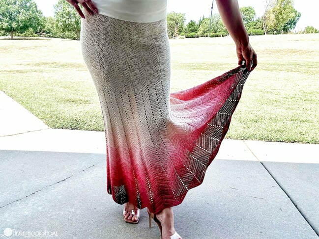 Maxine Chevron Skirt Maxine Chevron Skirt