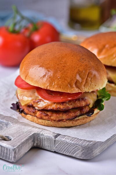 Baked Turkey Burgers Baked Turkey Burgers