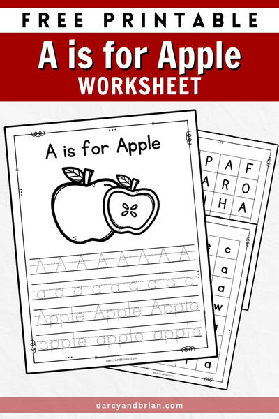 A Is For Apple Worksheet A Is For Apple Worksheet