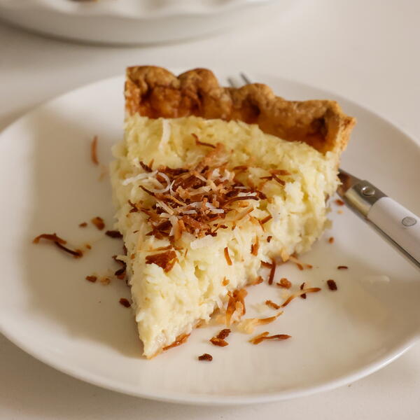 Coconut Custard Pie Coconut Custard Pie
