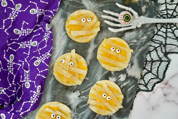 Cheese Quesadilla Mummies Cheese Quesadilla Mummies