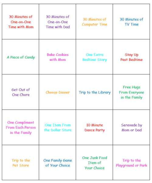 Reward Jar With Free Printable Rewards Reward Jar With Free Printable Rewards