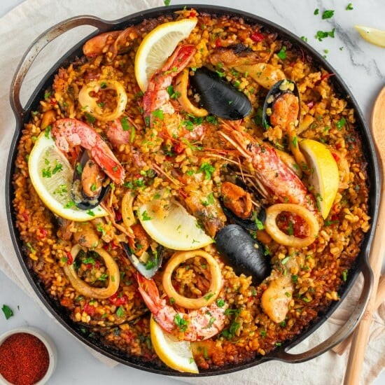 Seafood Paella Seafood Paella