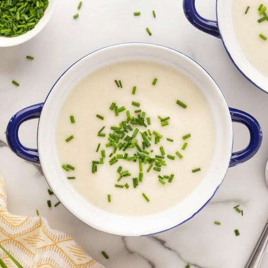 Julia Childs Vichyssoise Julia Child’s Vichyssoise