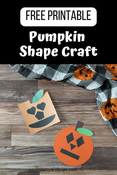 Shape Pumpkin Craft Shape Pumpkin Craft