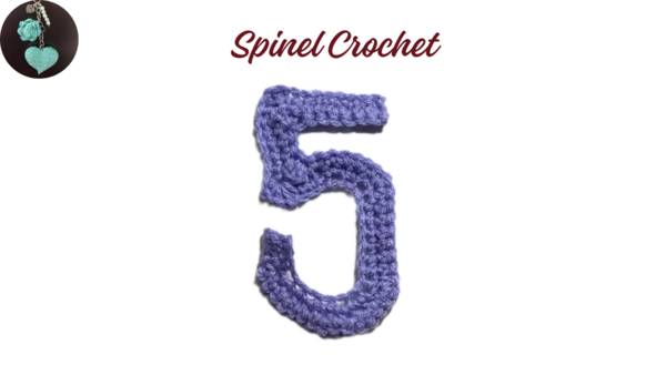 Crochet Digit 5 Crochet Digit 5